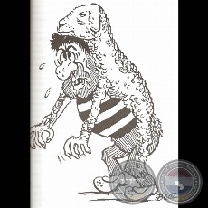 MAS PARAGUAYO QUE LA MANDIOCA - Ilustración de Fiorello Botti - Año 2007